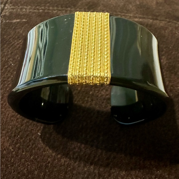 Black cuff bracelet from Greece - Picture 2 of 4